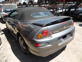 2003 MITSUBISHI ECLIPSE SPYDER GTS GRAY 3.0L MT 173827